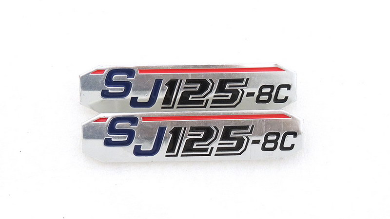 YAN KAPAK YAZISI METALİK TAKIM ( SJ125-8C )